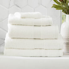5 Piece Marisse Bamboo & Cotton Bathroom Towel Set